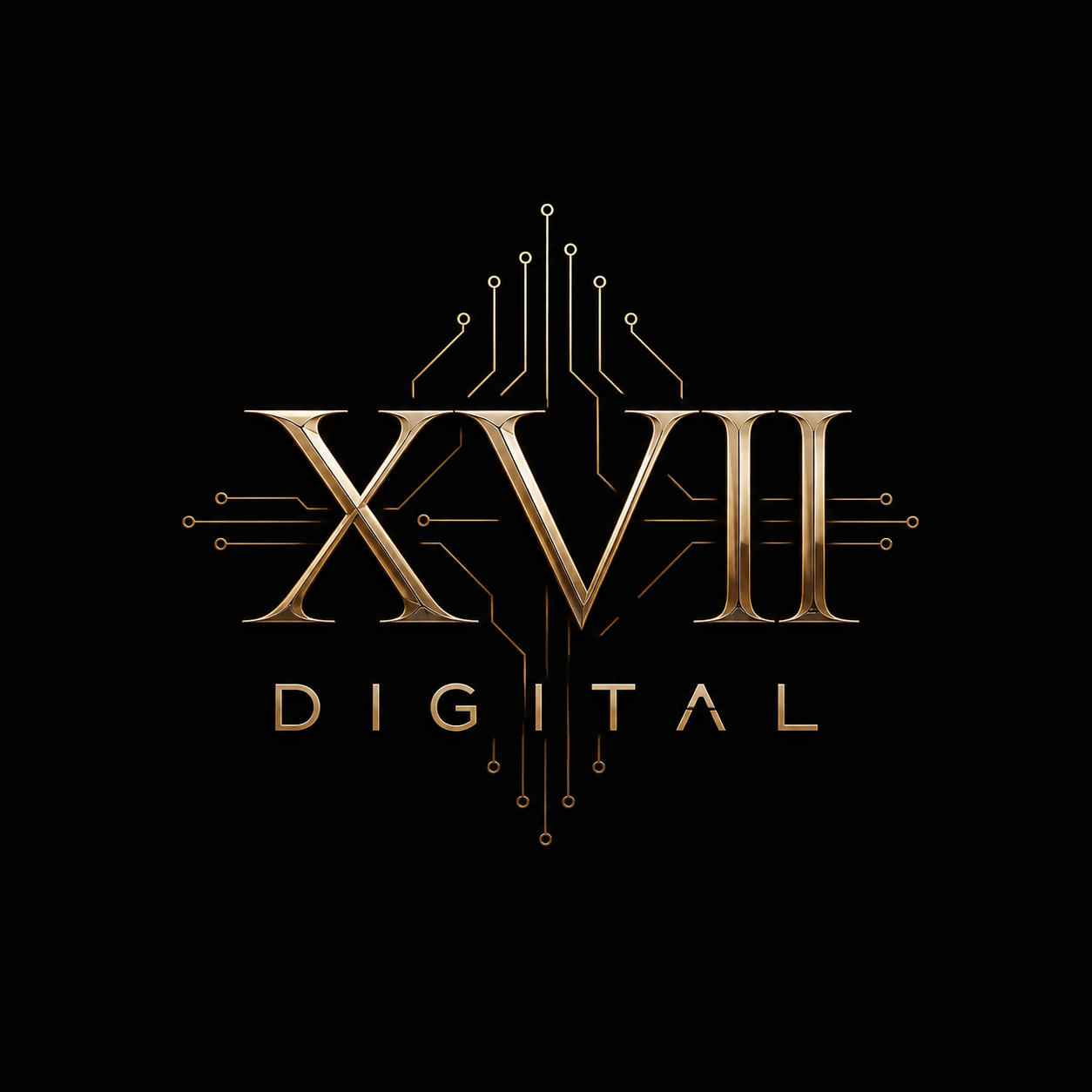 XVII Digital logo